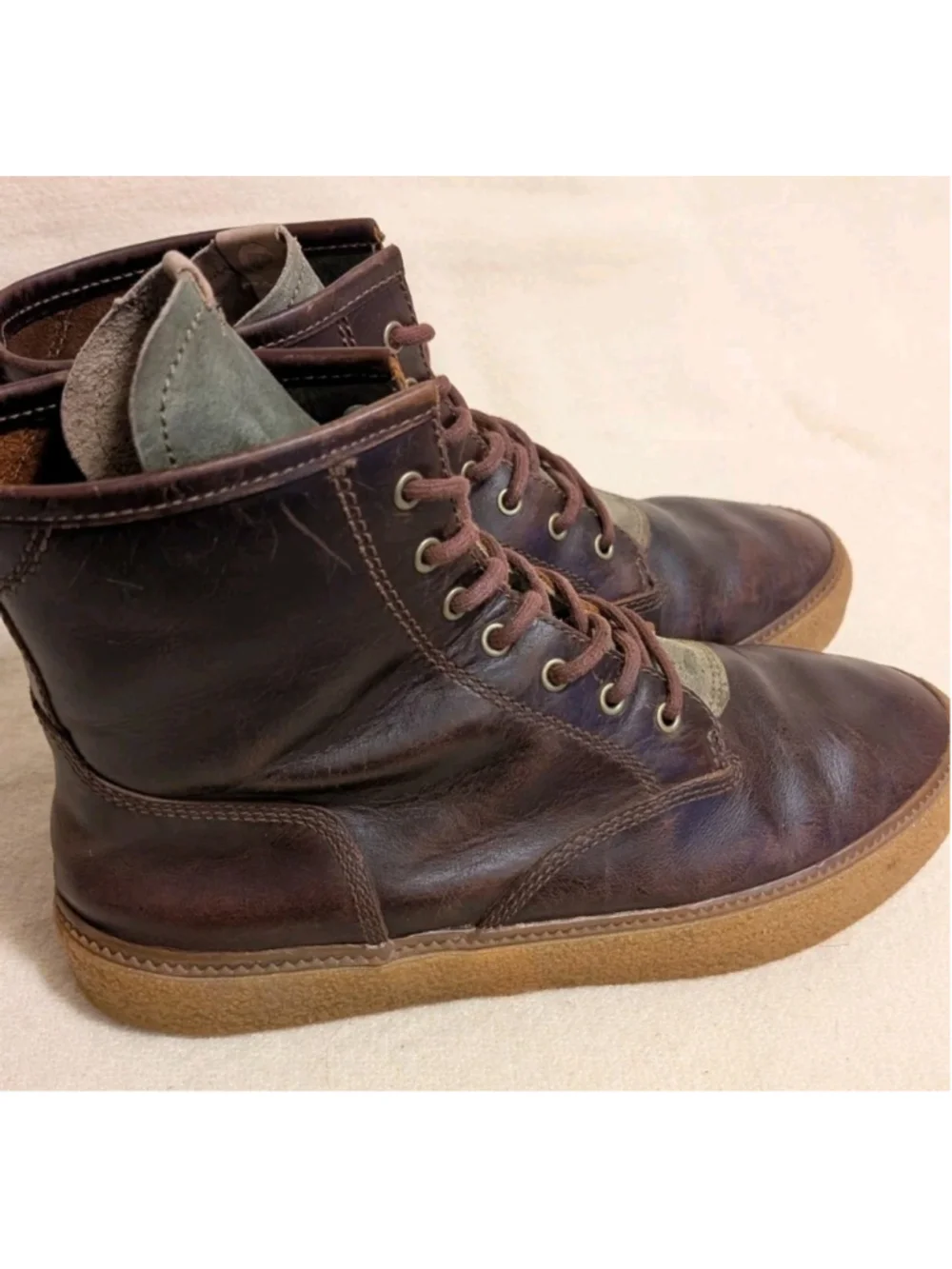 Pointer Boots Mens Size 10.5 Brown Leather Chukka Classic Boots F31